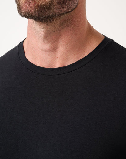 TravisMathew | Cloud Crew Long Sleeve Tee - Black