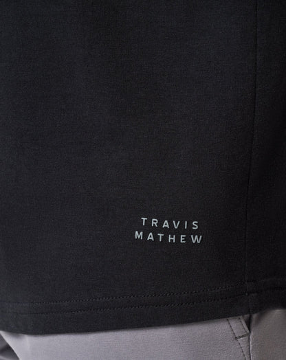 TravisMathew | Cloud Crew Long Sleeve Tee - Black