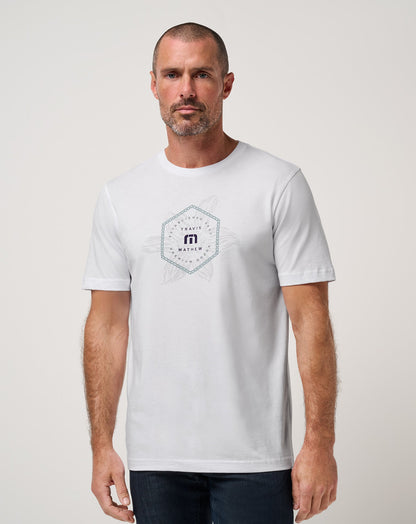 TravisMathew | Money Talks Tee - White