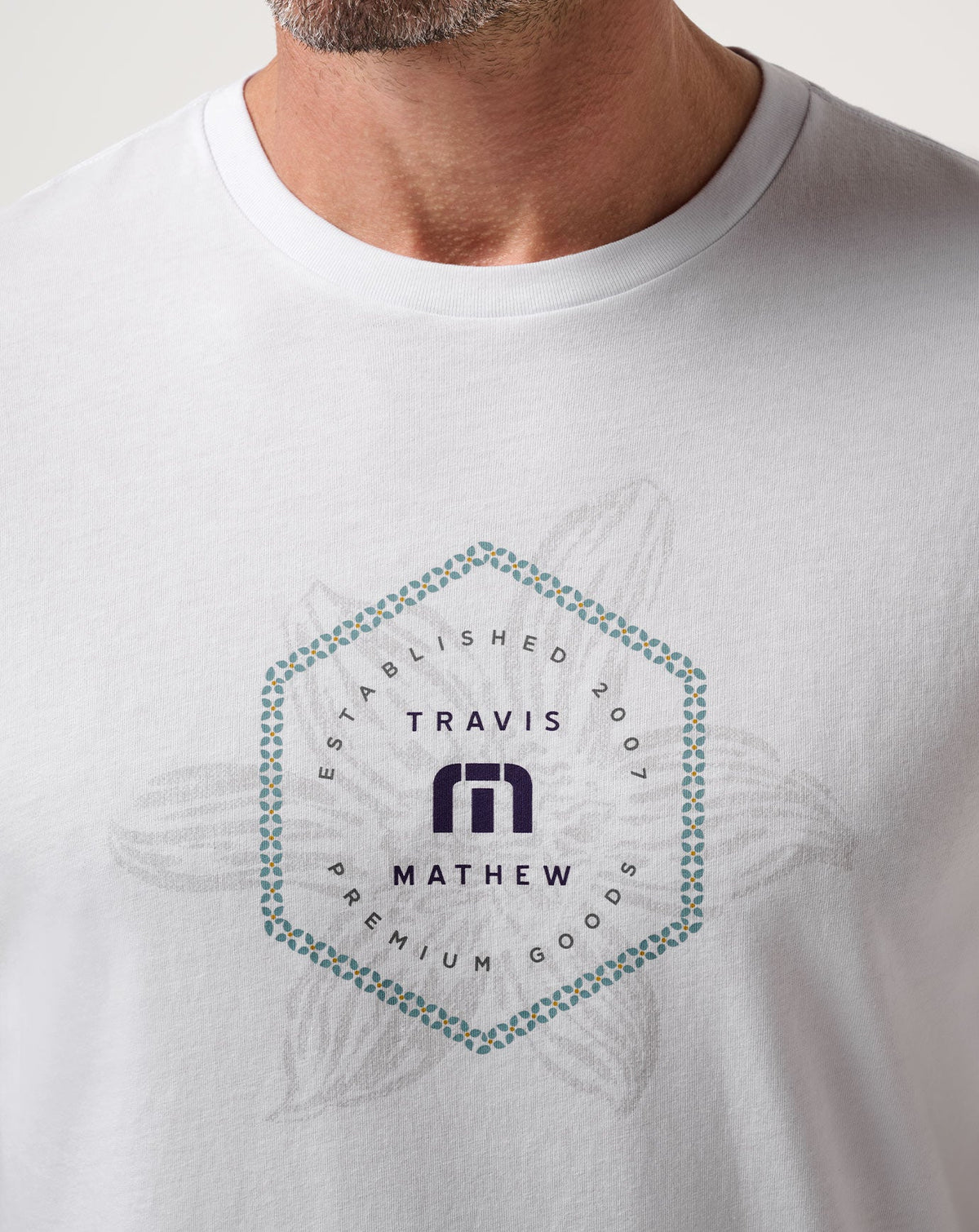 TravisMathew | Money Talks Tee - White