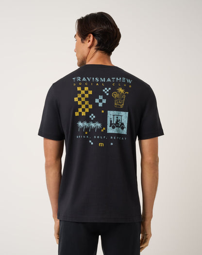 TravisMathew | Beverage Cart Tee - Black