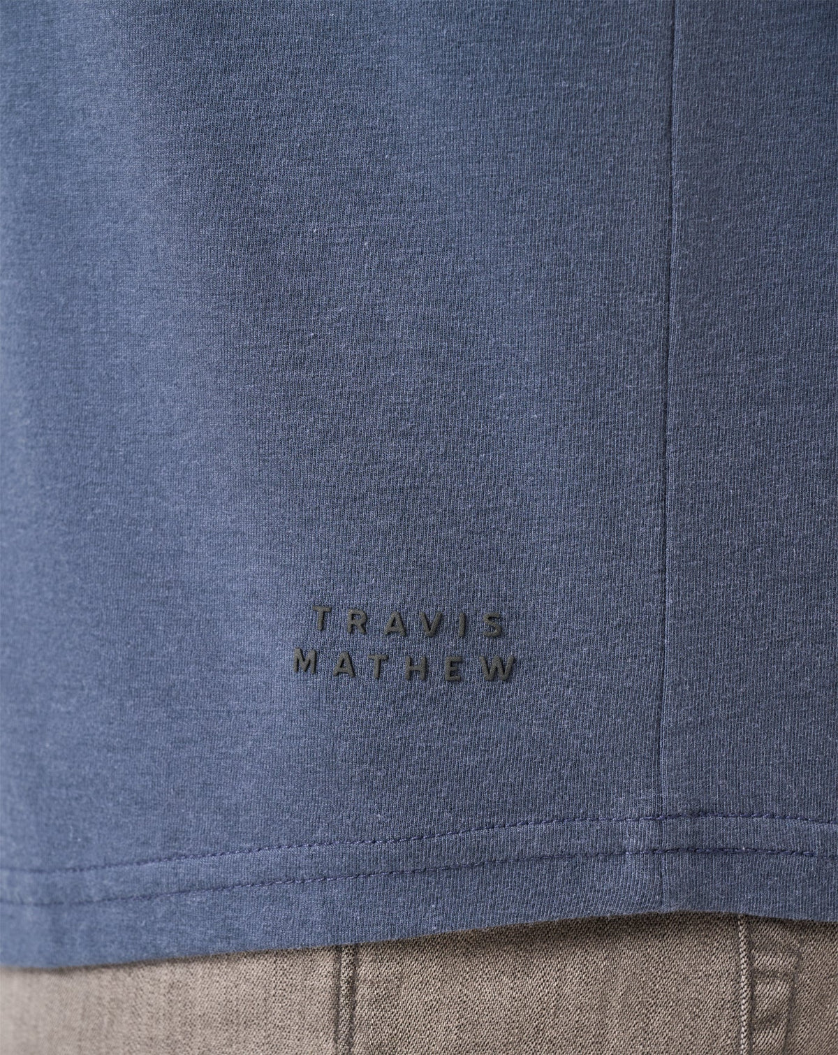 TravisMathew | Cloud Crew Long Sleeve Tee - Blue Nights