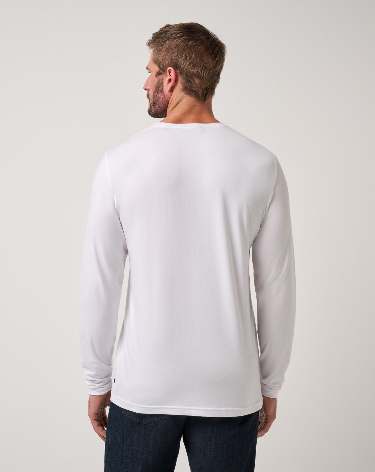 TravisMathew | Cloud Crew Long Sleeve Tee - White