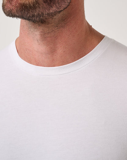 TravisMathew | Cloud Crew Long Sleeve Tee - White