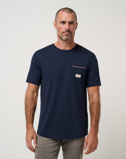TravisMathew | TM Social Club Tee - Total Eclipse