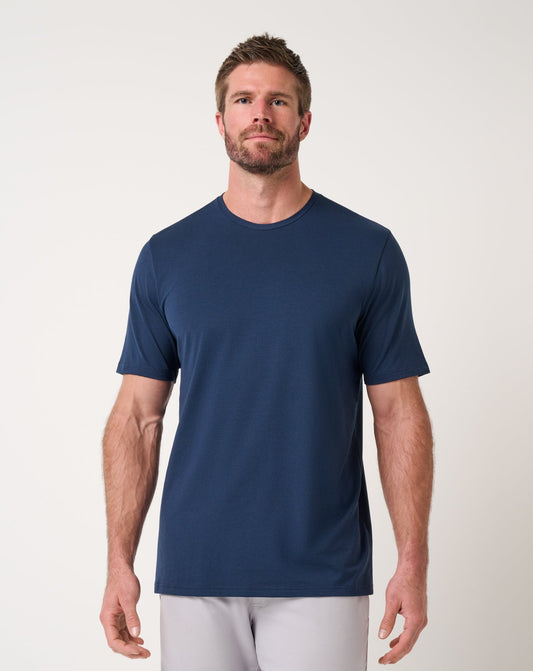 TravisMathew | Performance Jersey Tee - Total Eclipse