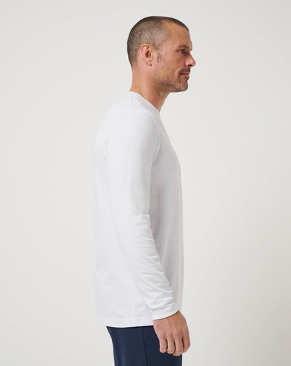 TravisMathew | Reef Stop Long Sleeve Tee - White