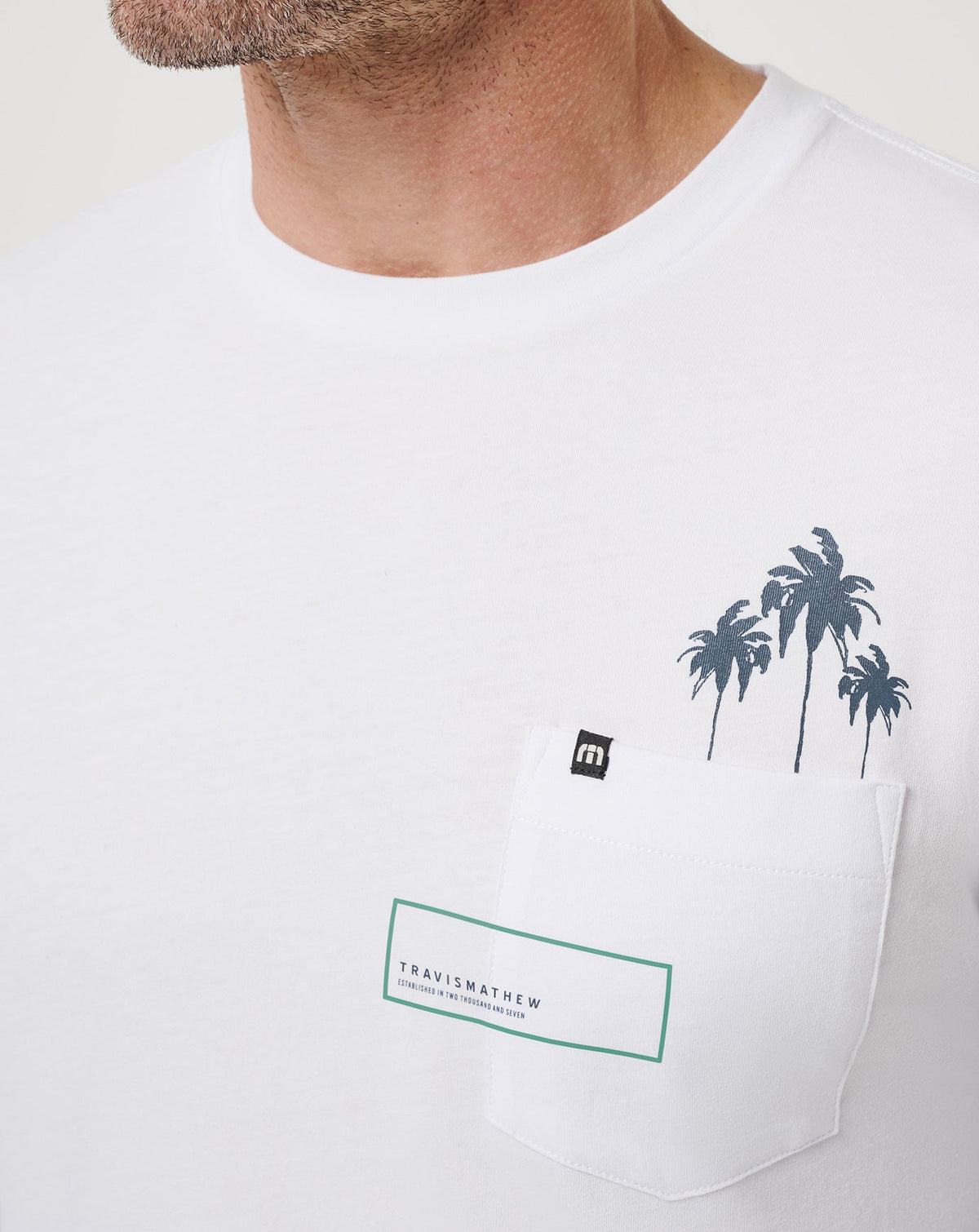 TravisMathew | Reef Stop Long Sleeve Tee - White