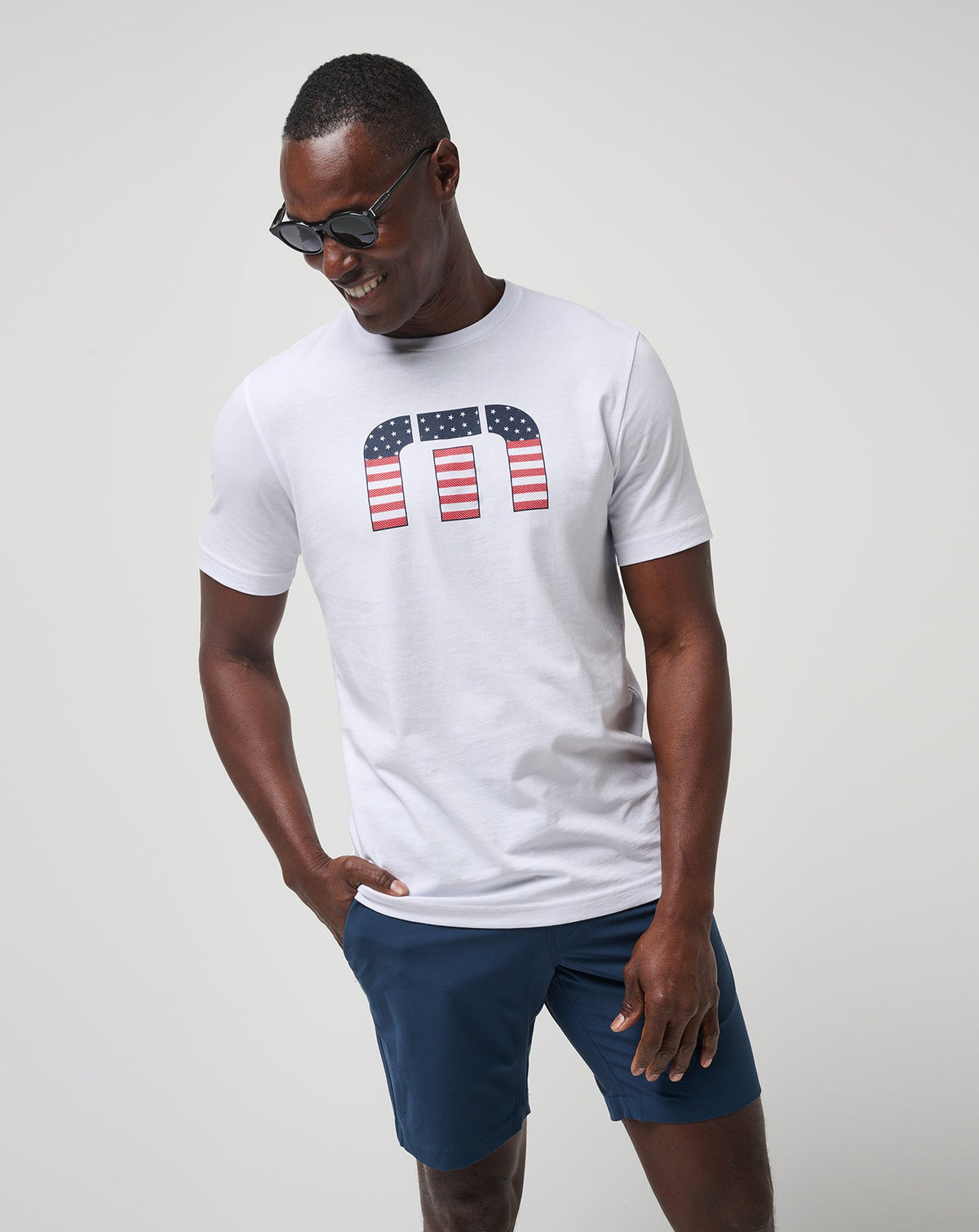 TravisMathew | Star Bright Tee - White