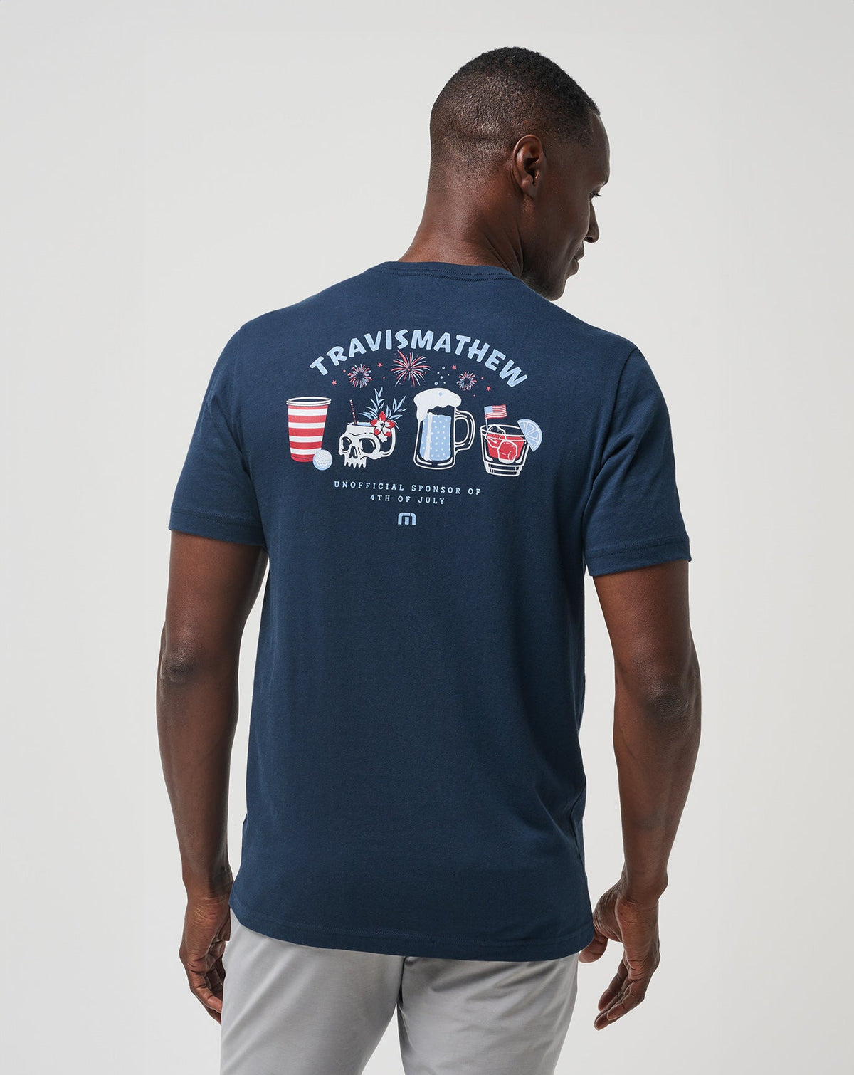 TravisMathew | Chug It Out Tee - Total Eclipse