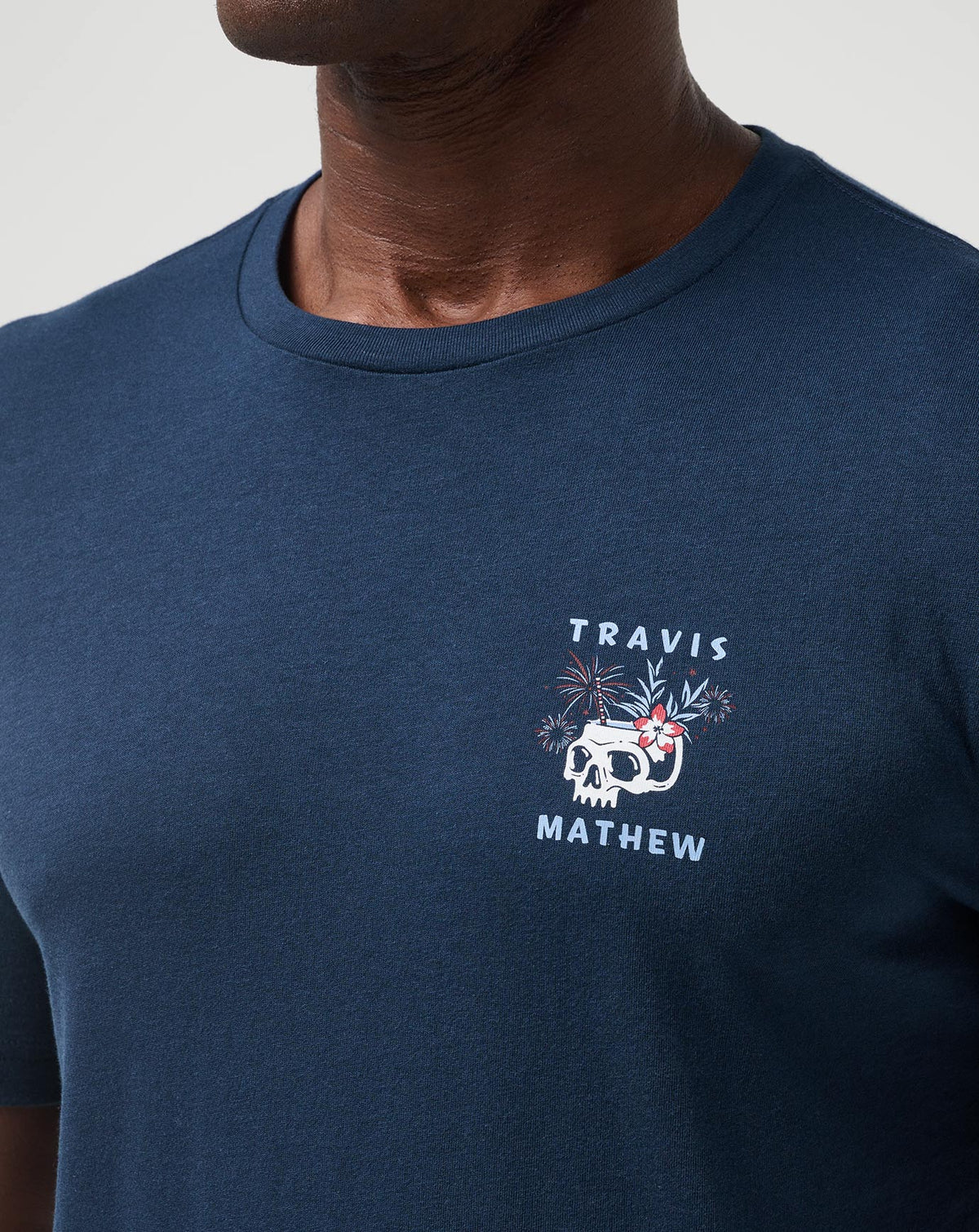 TravisMathew | Chug It Out Tee - Total Eclipse