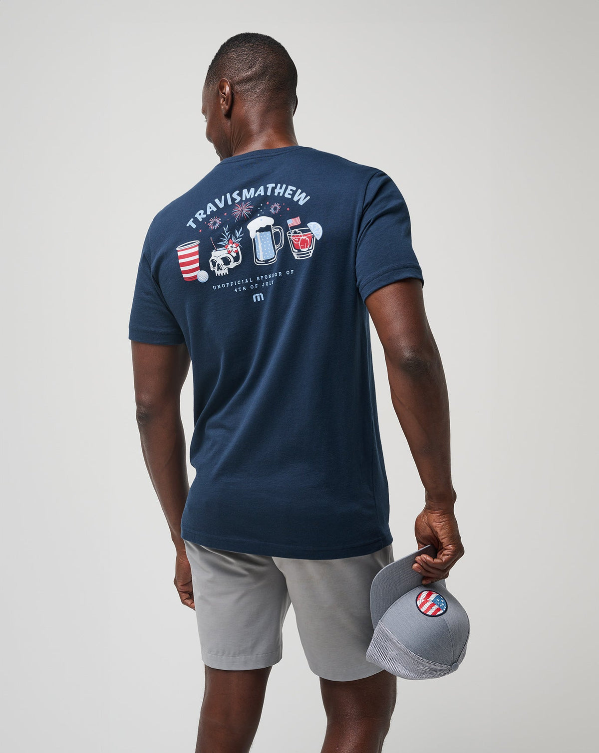 TravisMathew | Chug It Out Tee - Total Eclipse