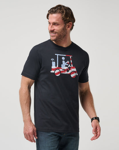 TravisMathew | Five K Day Tee - Black