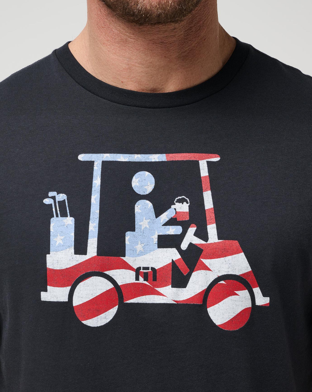 TravisMathew | Five K Day Tee - Black