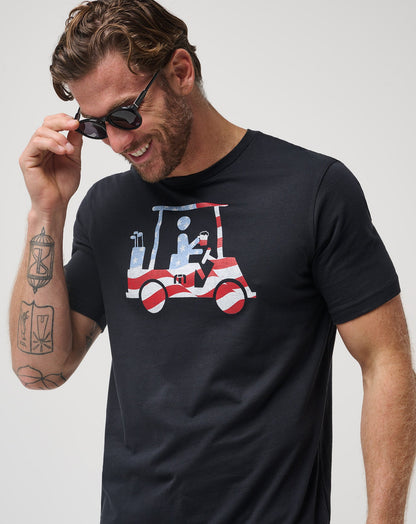 TravisMathew | Five K Day Tee - Black