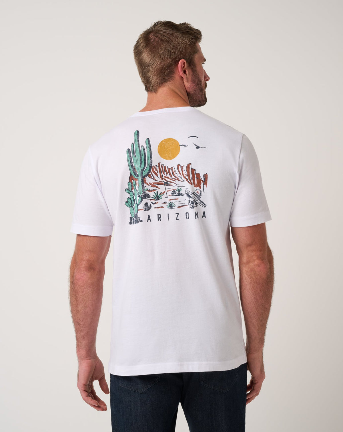 TravisMathew | Mesa Views Tee - White