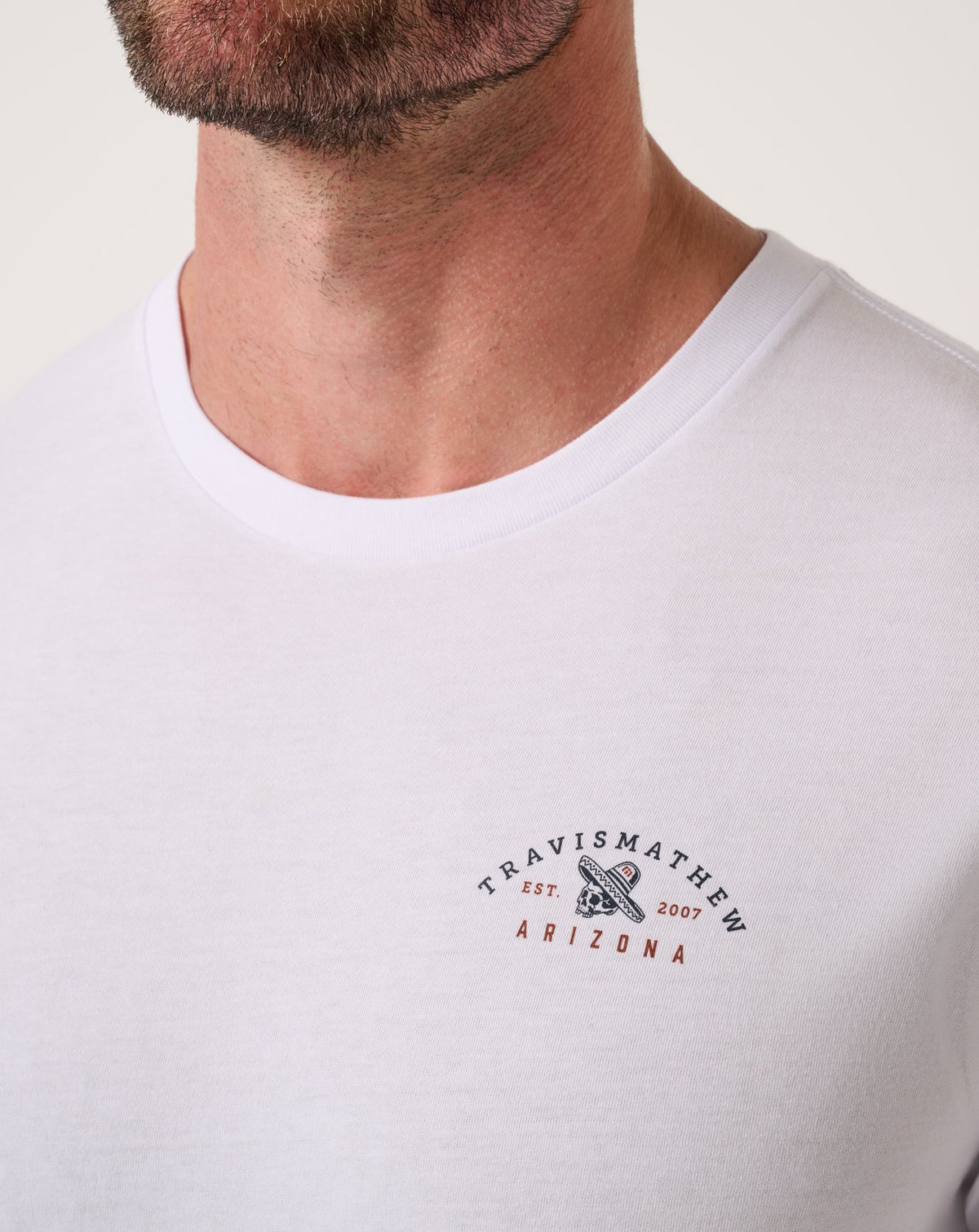 TravisMathew | Mesa Views Tee - White