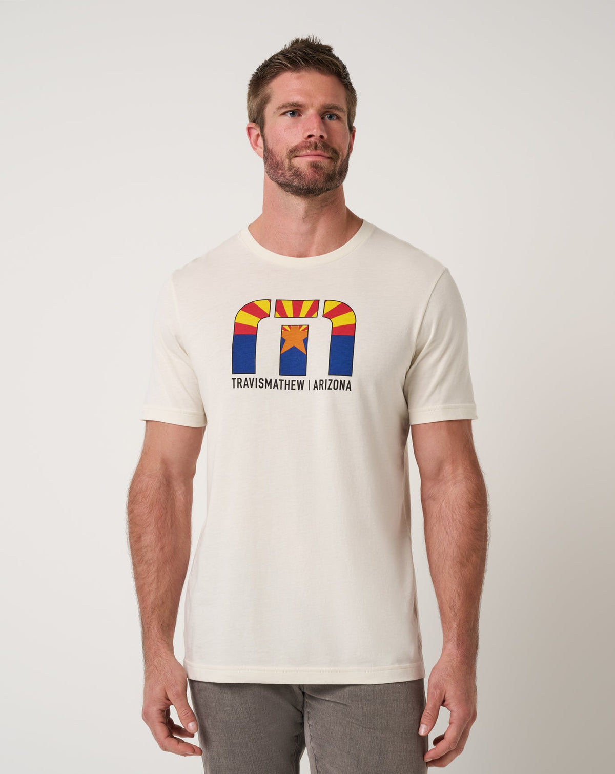 TravisMathew | Desert Man 2.0 Tee - Birch