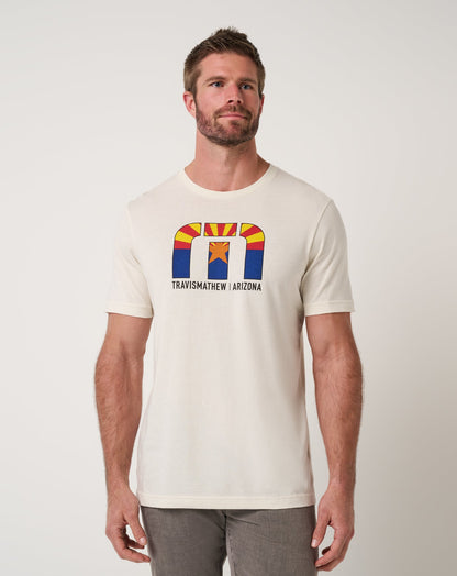 TravisMathew | Desert Man 2.0 Tee - Birch