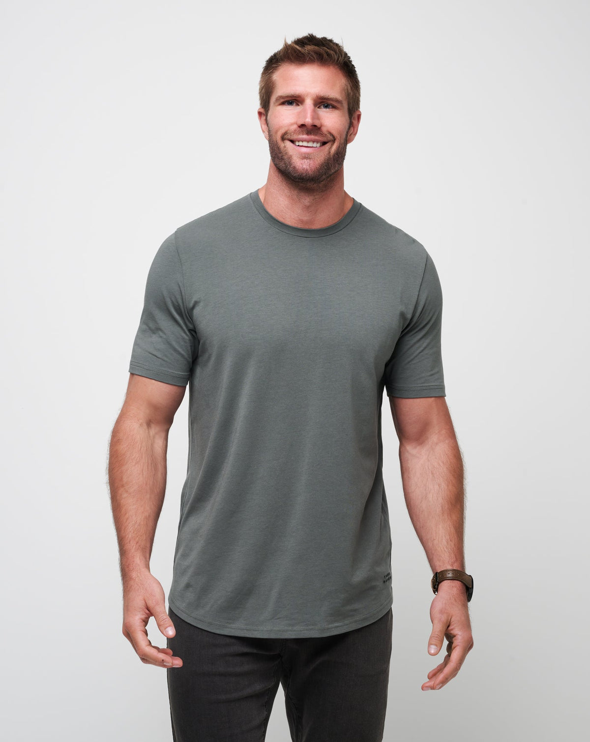 TravisMathew | Cloud Crew Tee - Dark Olive