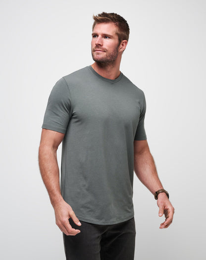 TravisMathew | Cloud Crew Tee - Dark Olive