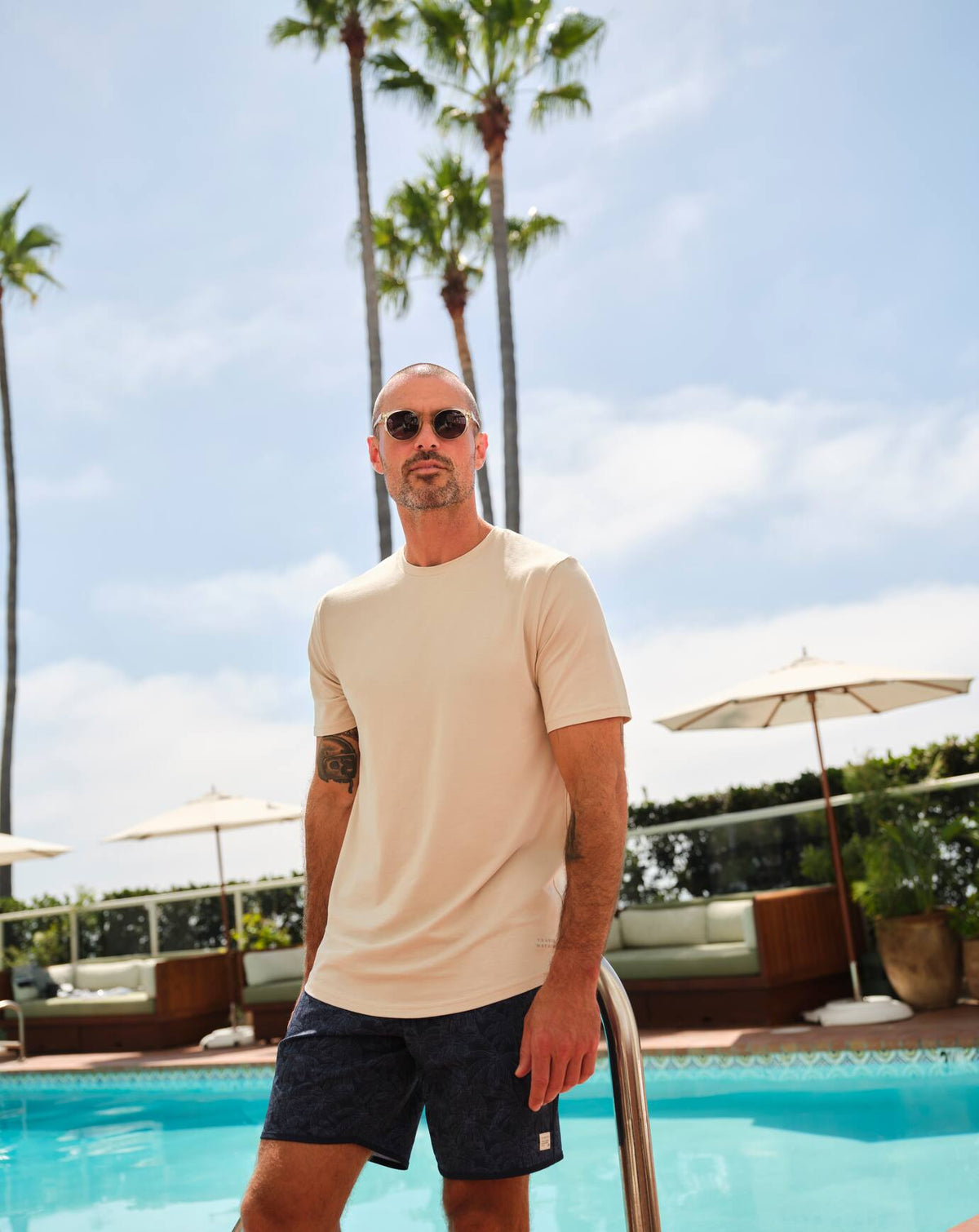 TravisMathew | Cloud Crew Tee - Italian Sand