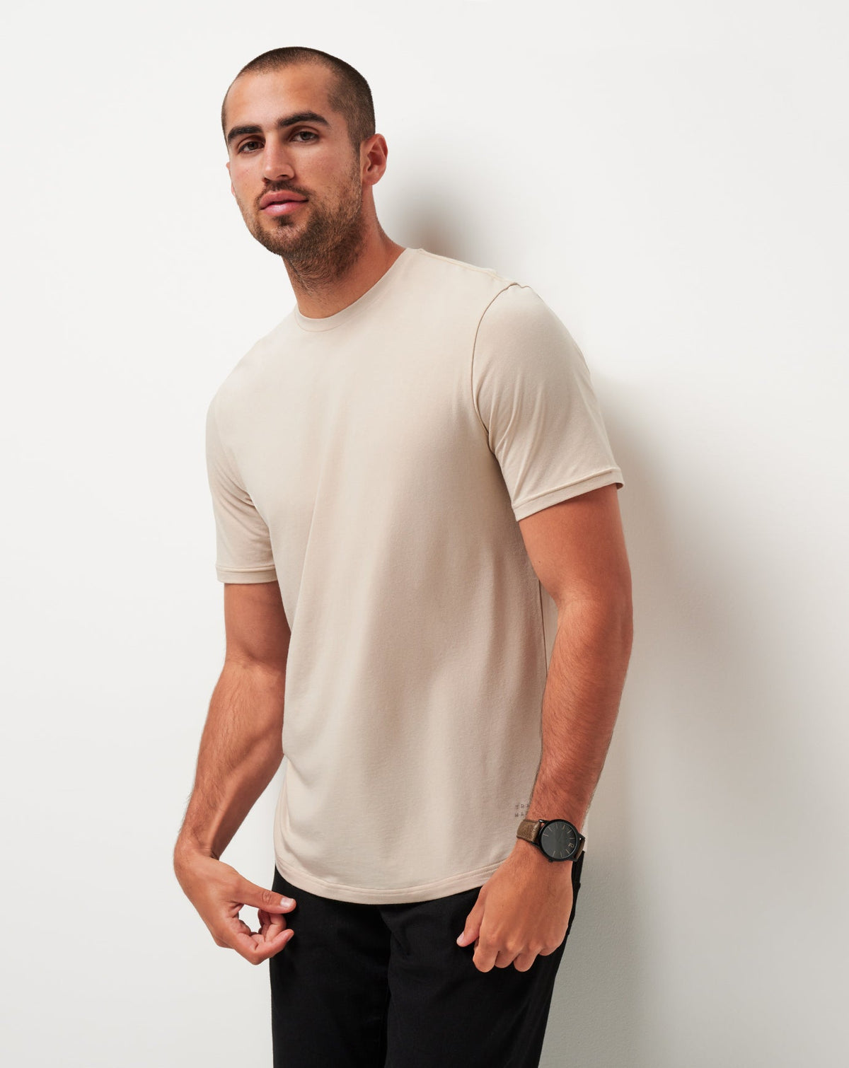 TravisMathew | Cloud Crew Tee - Italian Sand