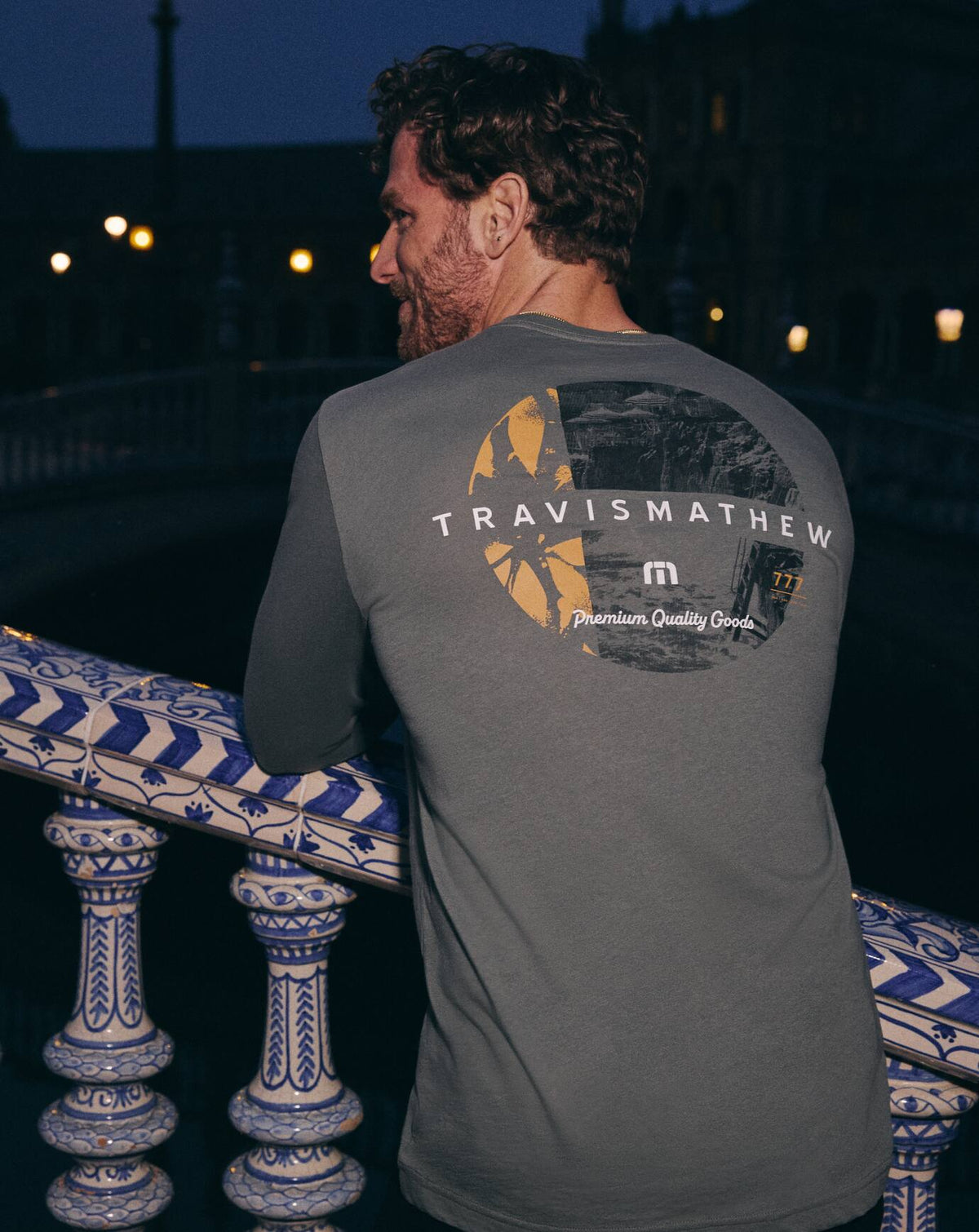 TravisMathew | Big Bay Tee - Dark Olive