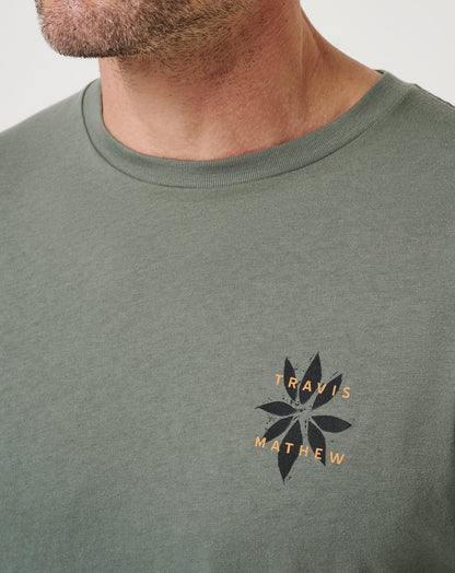 TravisMathew | Big Bay Tee - Dark Olive