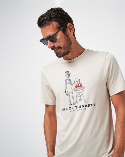 TravisMathew | Grill And Thrill Tee - Italian Sand