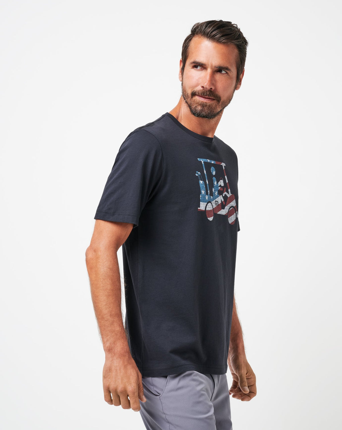TravisMathew | Flag Flyer Tee - Black