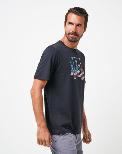 TravisMathew | Flag Flyer Tee - Black