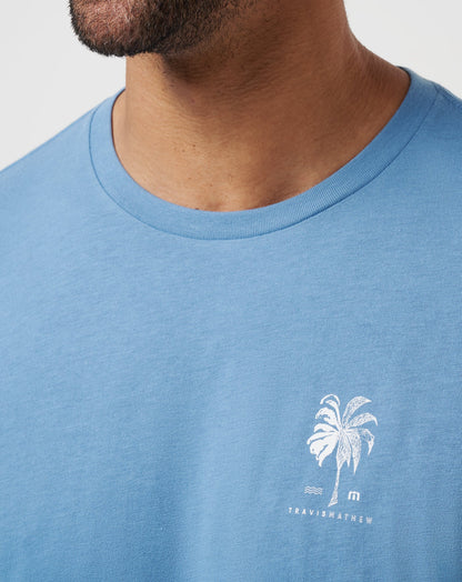 TravisMathew | Palm Grass Tee - Coronet