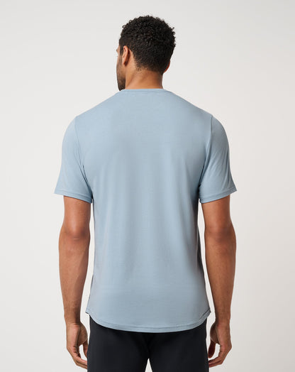 TravisMathew | Cloud Crew Tee - Ash Blue