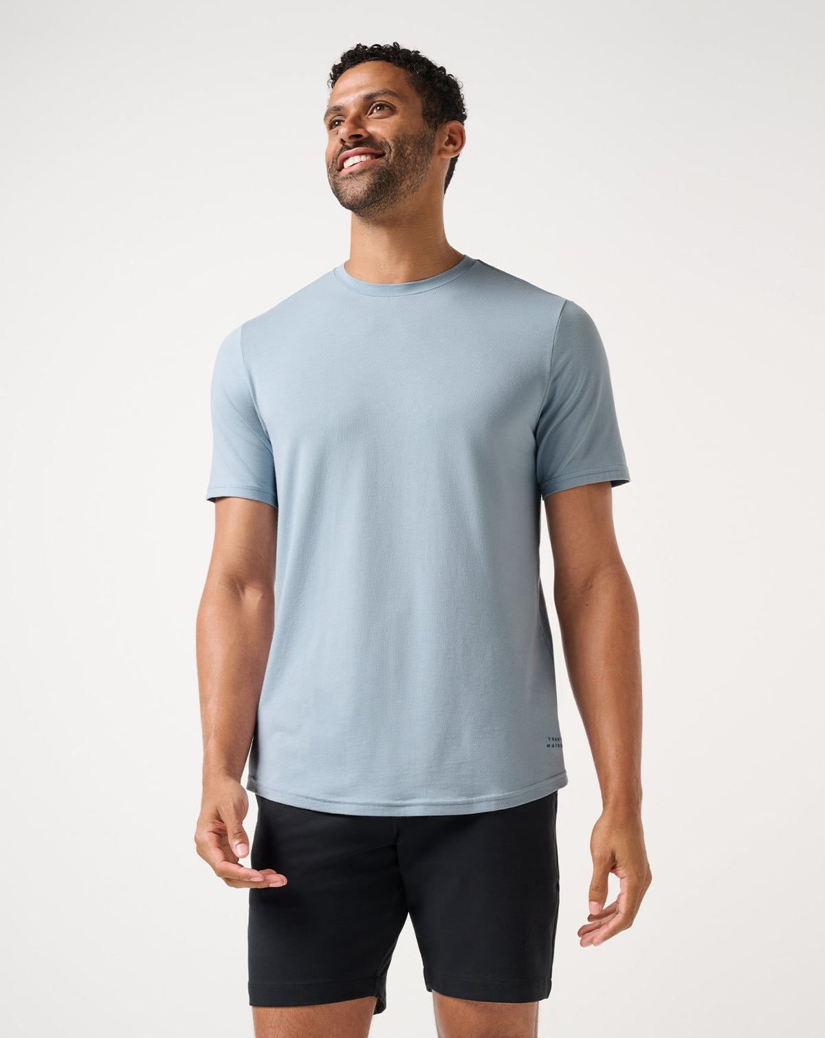 TravisMathew | Cloud Crew Tee - Ash Blue