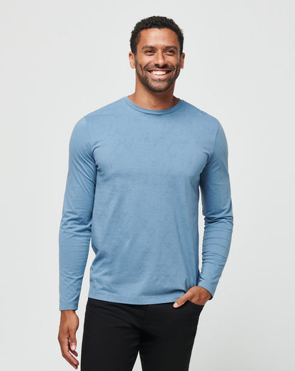 TravisMathew | Warmer Tides Long Sleeve Tee - Coronet
