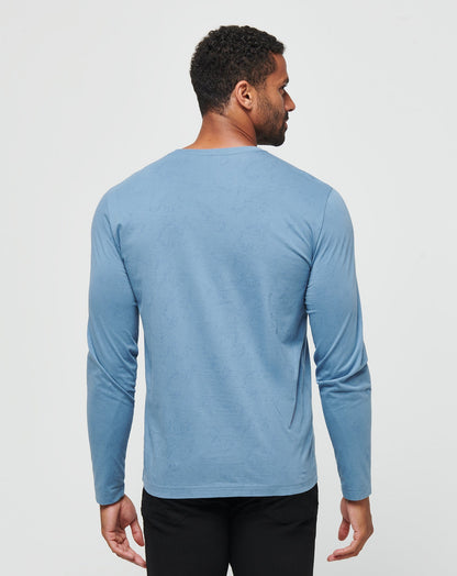 TravisMathew | Warmer Tides Long Sleeve Tee - Coronet