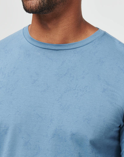 TravisMathew | Warmer Tides Long Sleeve Tee - Coronet
