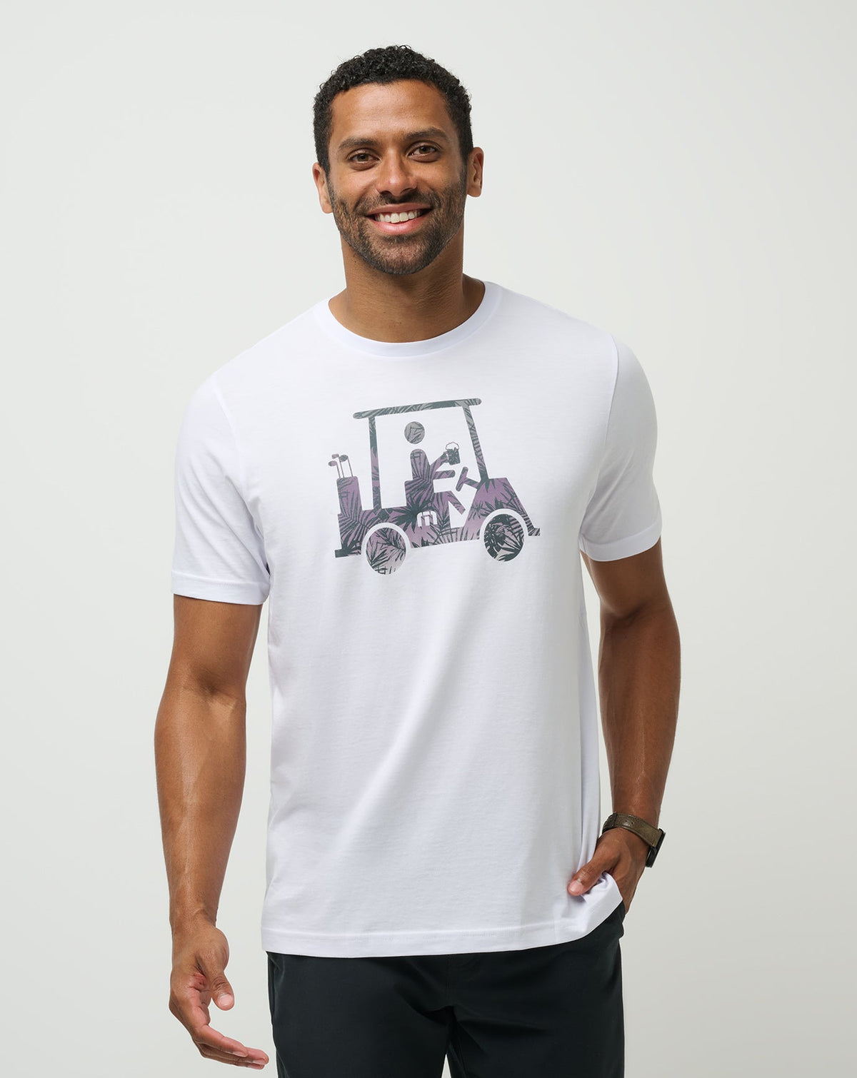 TravisMathew | Catch And Release Tee - White
