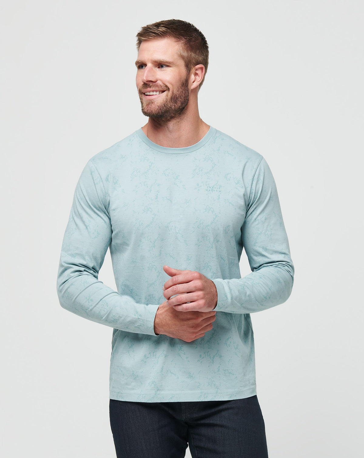 TravisMathew | Warmer Tides Long Sleeve Tee - Arona
