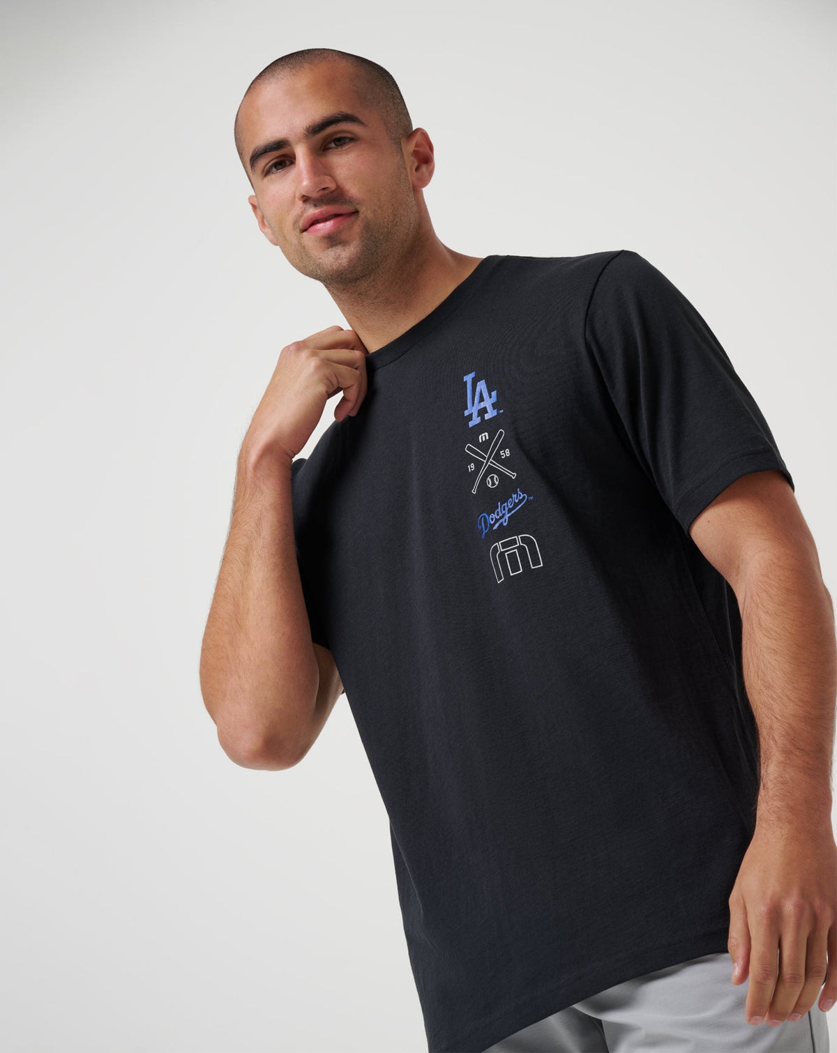 TravisMathew | Los Angeles Dodgers Sunset Slam 2.0 Tee - Black