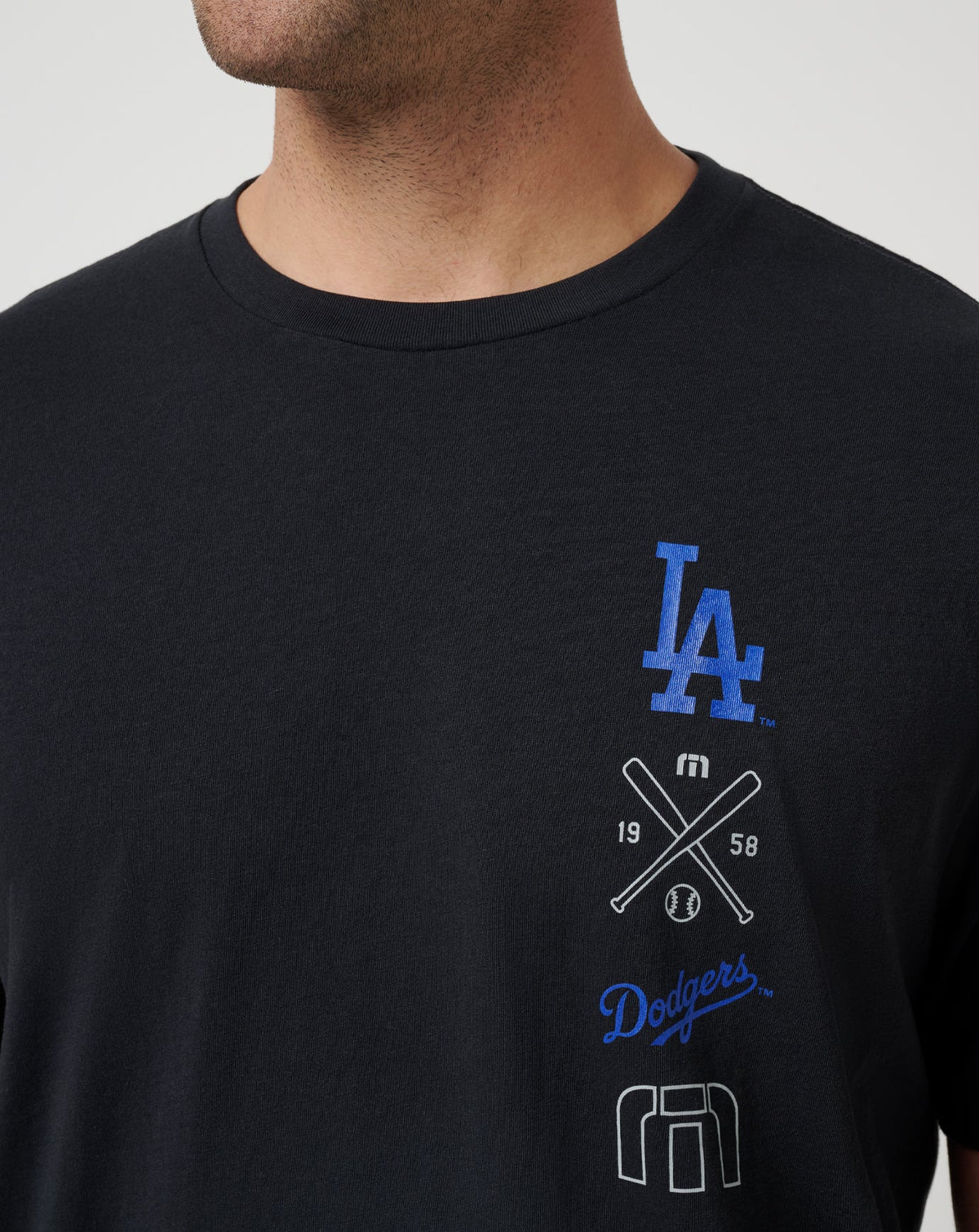 TravisMathew | Los Angeles Dodgers Sunset Slam 2.0 Tee - Black