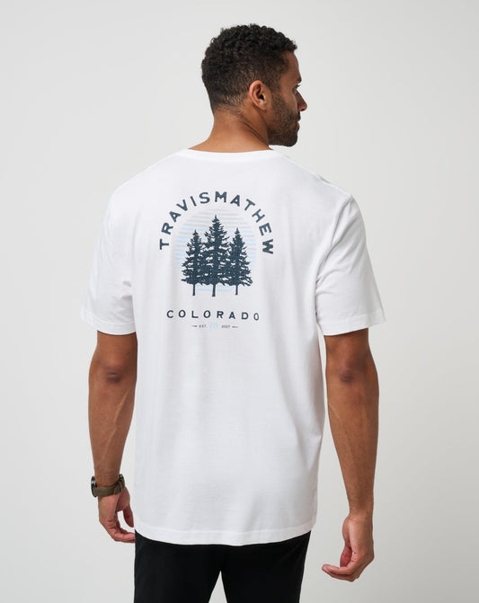 TravisMathew | Adventure Season Tee - White