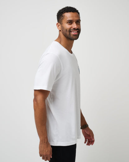 TravisMathew | Adventure Season Tee - White