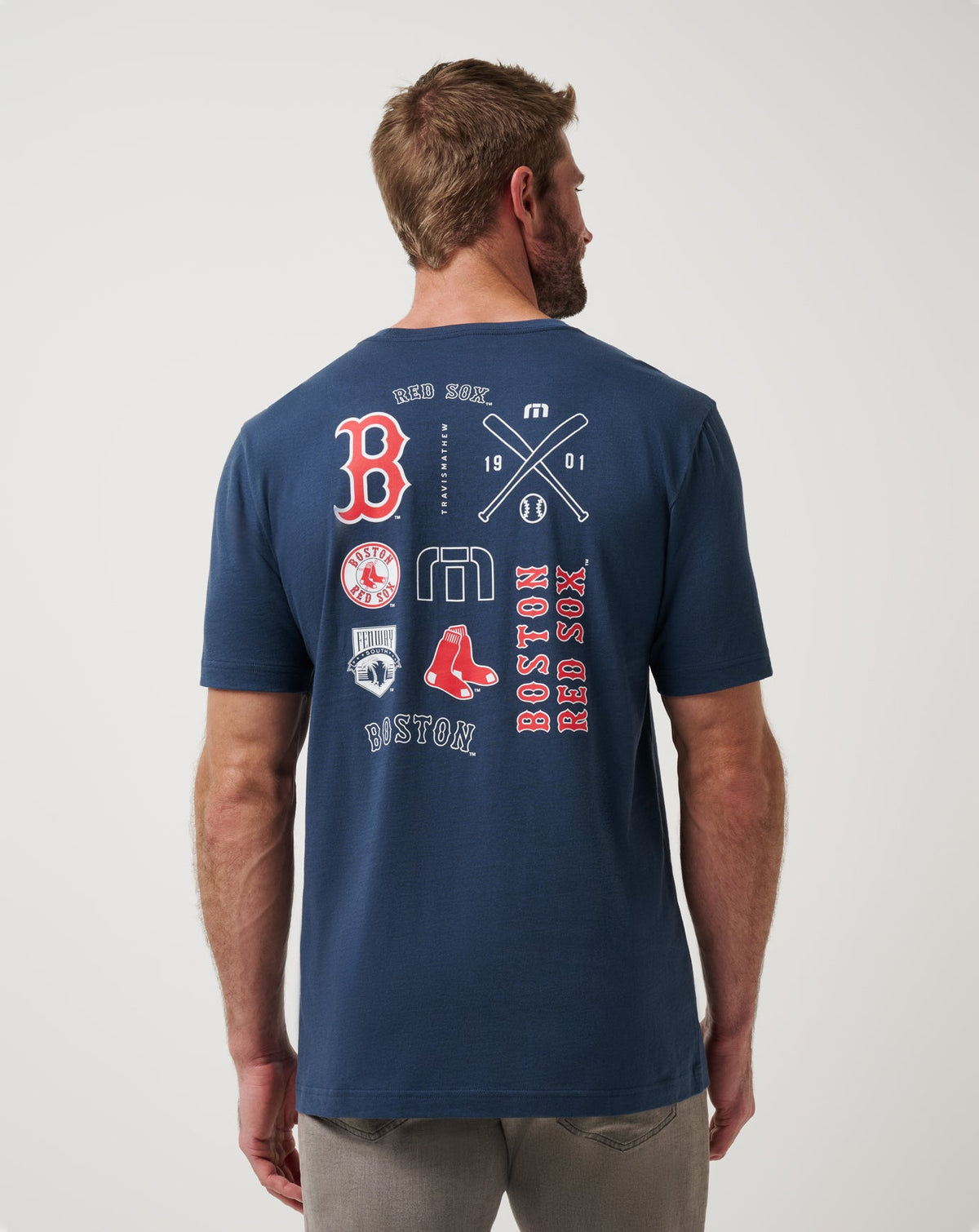 TravisMathew | Boston Red Sox Friendly Rivalry Tee - Navy