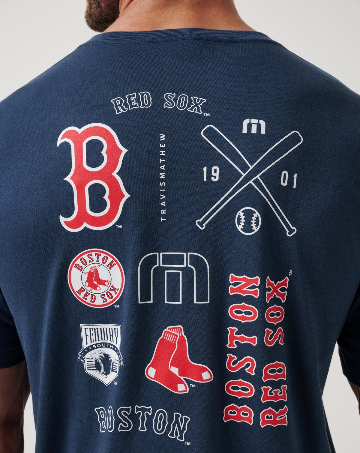 TravisMathew | Boston Red Sox Friendly Rivalry Tee - Navy