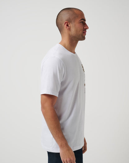 TravisMathew | San Diego Padres Sunset Slam 2.0 Tee - White