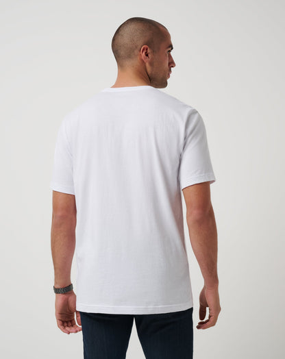 TravisMathew | San Diego Padres Sunset Slam 2.0 Tee - White