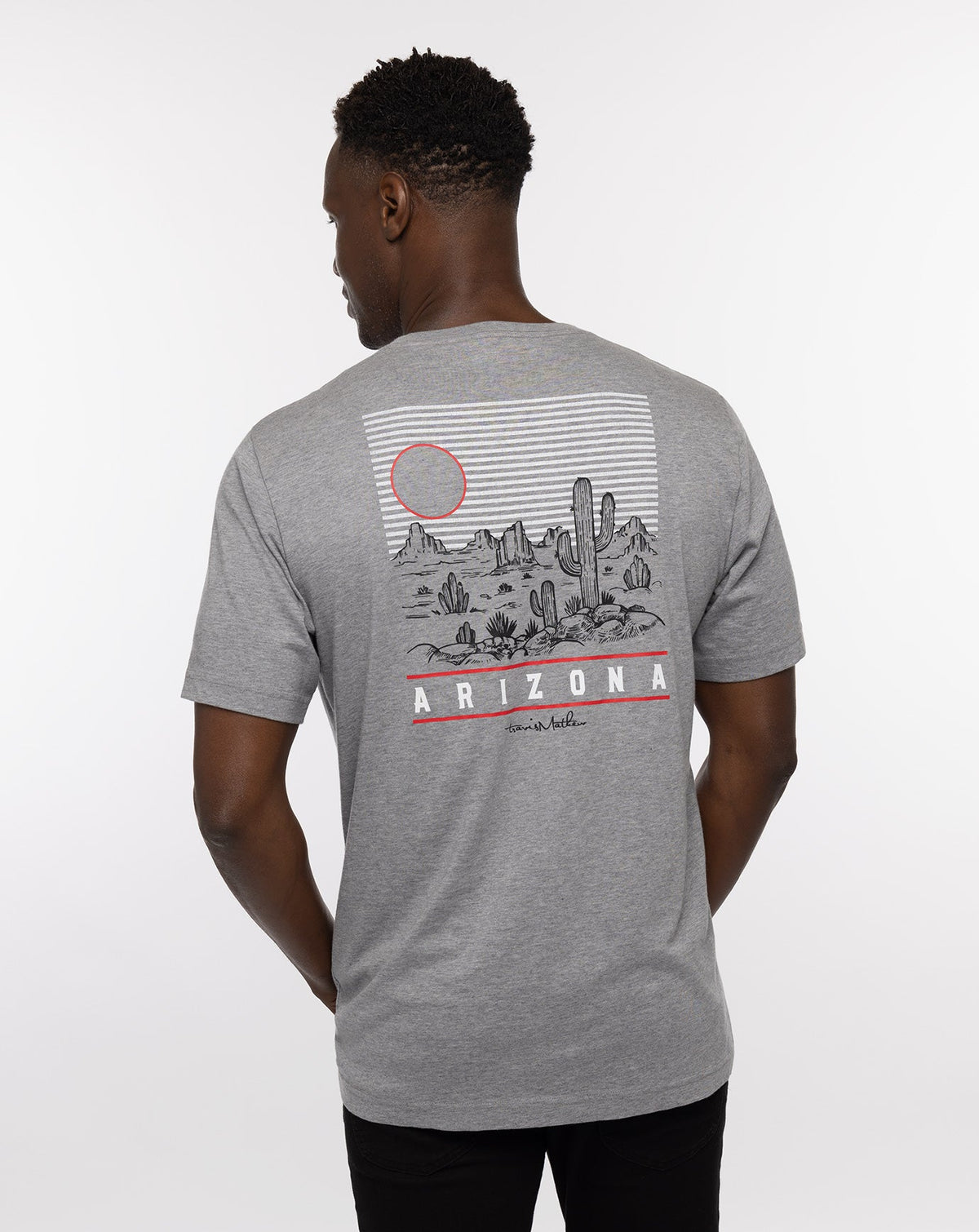 TravisMathew | Bell Rock Tee - Heather Grey