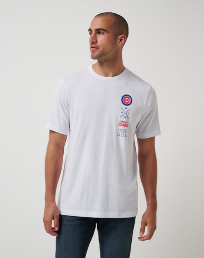 TravisMathew | Chicago Cubs Sunset Slam 2.0 Tee - White